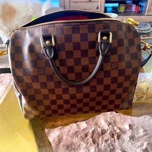 Louis Vuitton speedy bandoliere 30 damier ebene